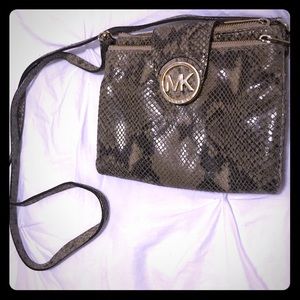 MIchael Kors snake skin hipster